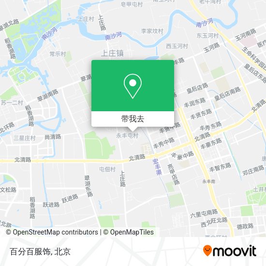 百分百服饰地图