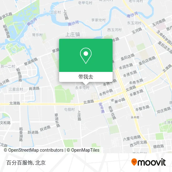 百分百服饰地图