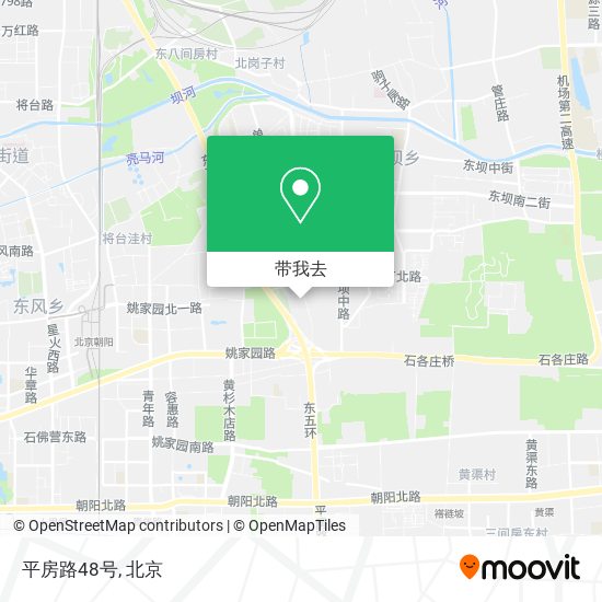 平房路48号地图