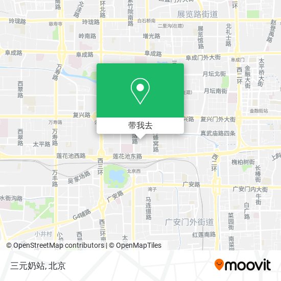 三元奶站地图