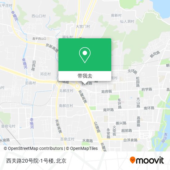 西关路20号院-1号楼地图