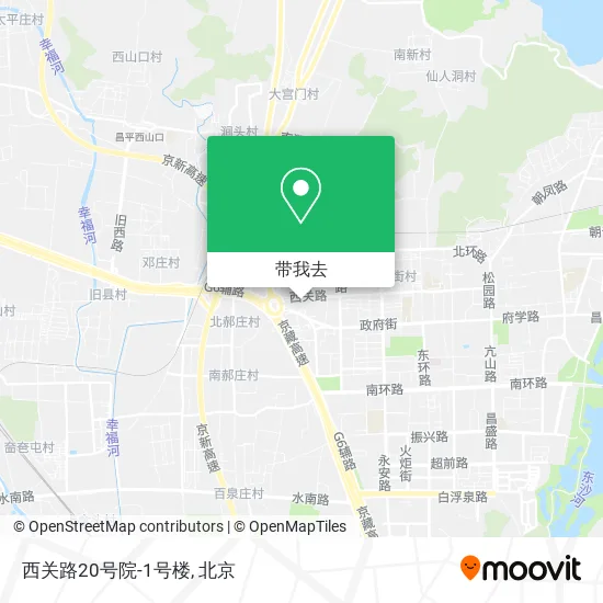 西关路20号院-1号楼地图