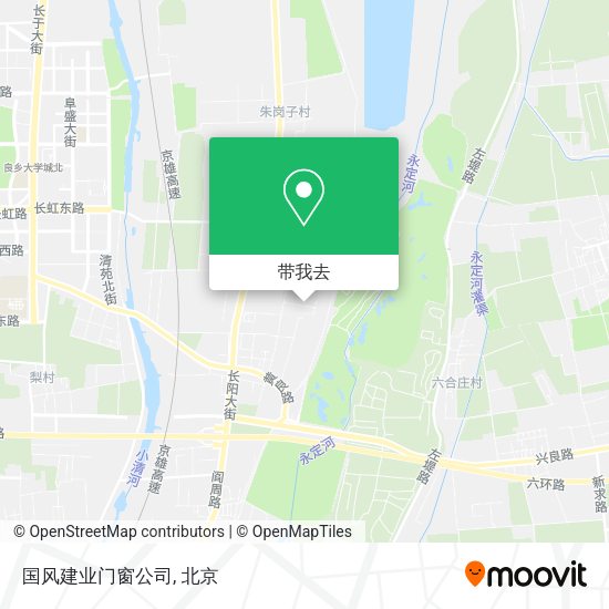 国风建业门窗公司地图