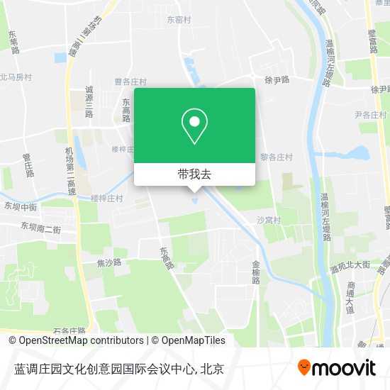 蓝调庄园文化创意园国际会议中心地图