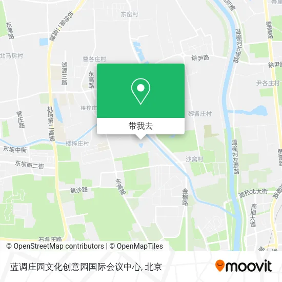 蓝调庄园文化创意园国际会议中心地图