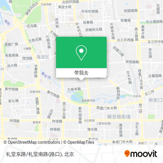 礼堂东路/礼堂南路(路口)地图
