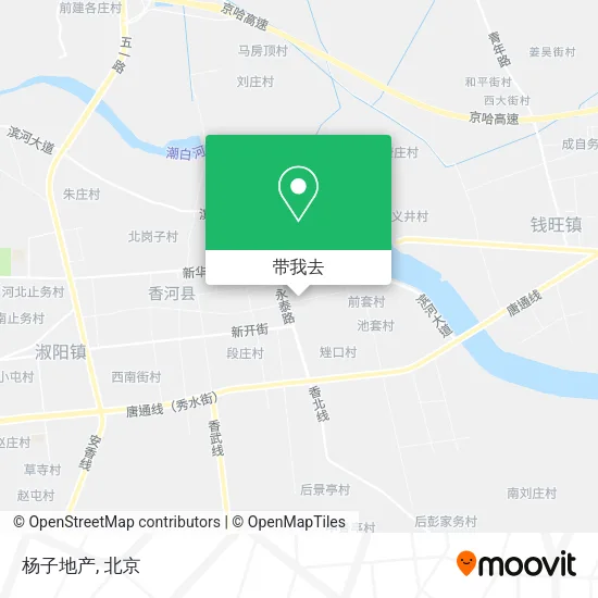 杨子地产地图