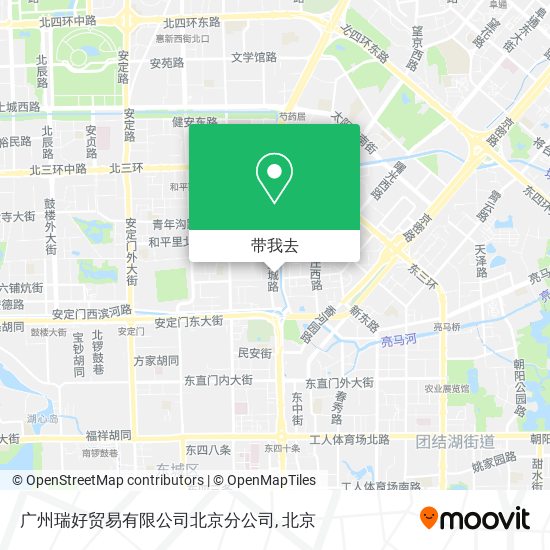 广州瑞好贸易有限公司北京分公司地图
