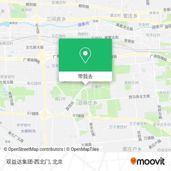 双益达集团-西北门地图