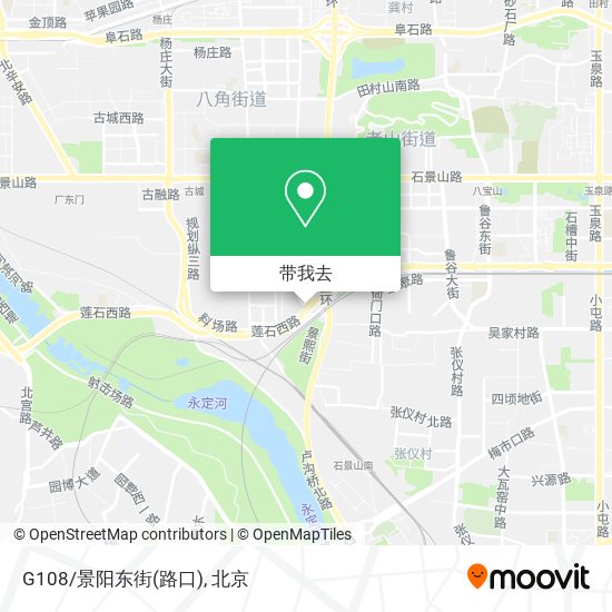 G108/景阳东街(路口)地图