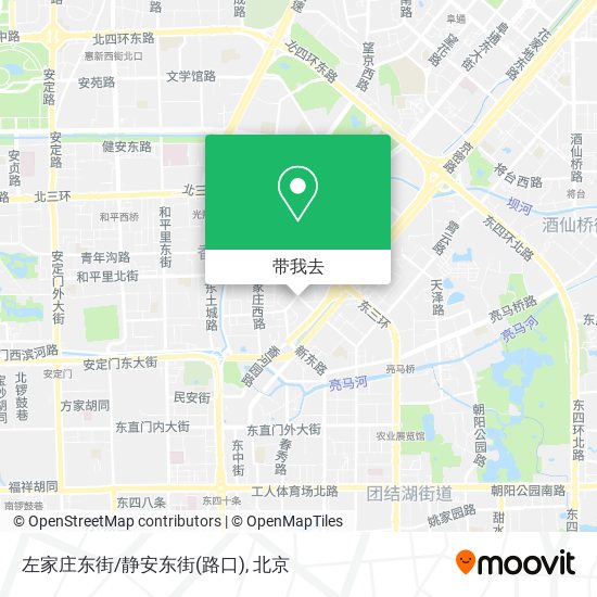 左家庄东街/静安东街(路口)地图