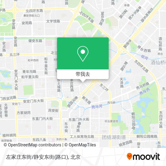 左家庄东街/静安东街(路口)地图