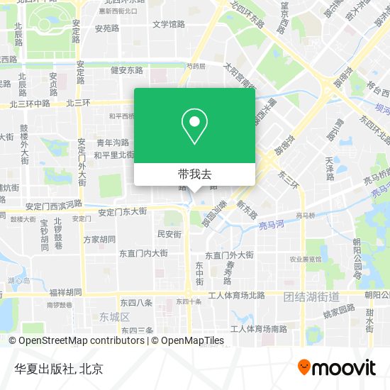 华夏出版社地图