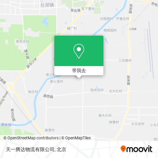 天一腾达物流有限公司地图