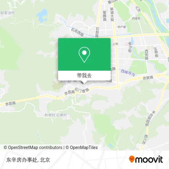 东辛房办事处地图