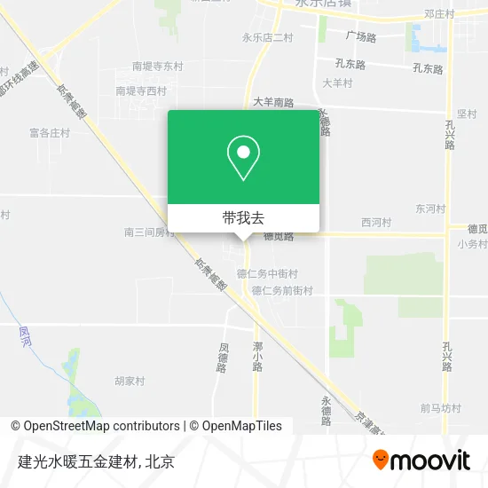 建光水暖五金建材地图