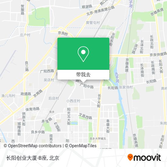 长阳创业大厦-B座地图