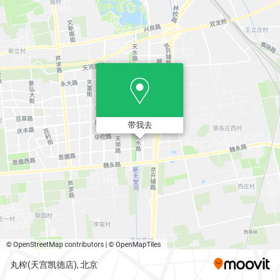 丸榨(天宫凯德店)地图
