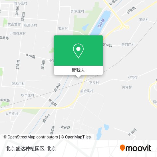 北京盛达种植园区地图