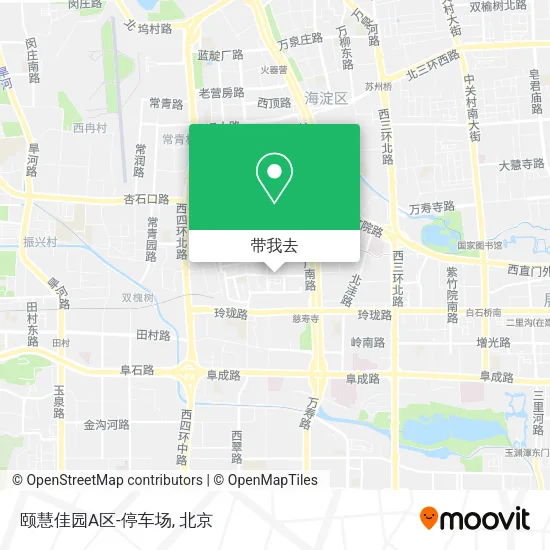 颐慧佳园A区-停车场地图