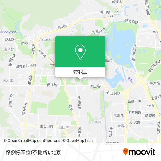 路侧停车位(茶棚路)地图