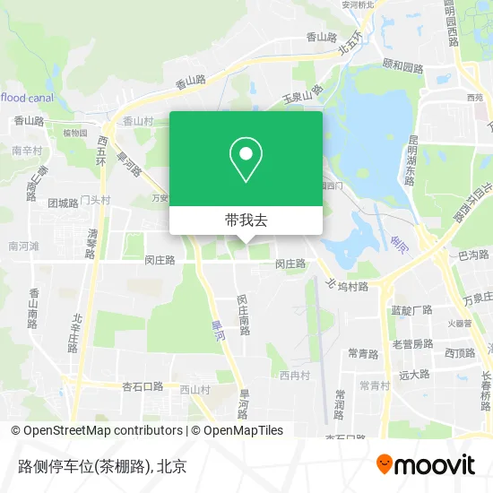路侧停车位(茶棚路)地图