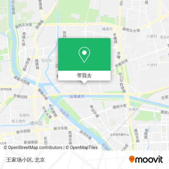 王家场小区地图