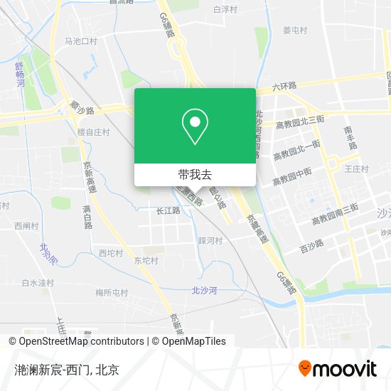 滟澜新宸-西门地图