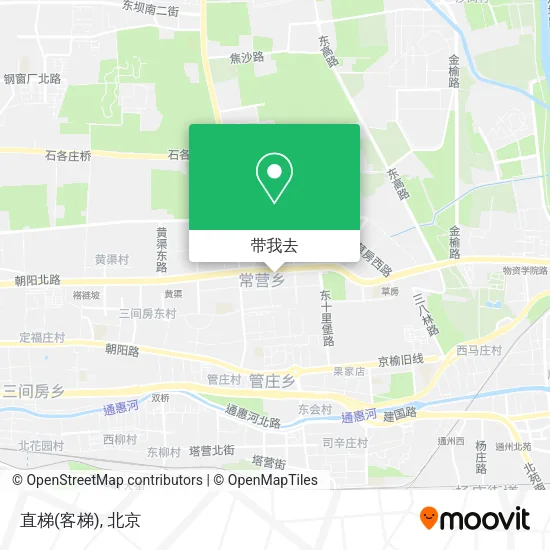 直梯(客梯)地图