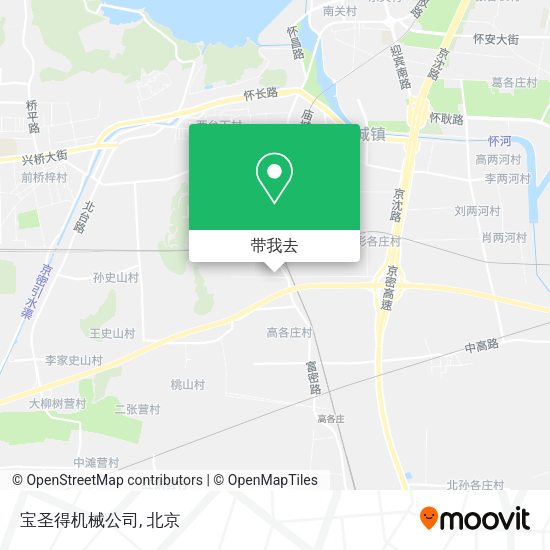 宝圣得机械公司地图