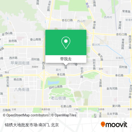 锦绣大地批发市场-南3门地图
