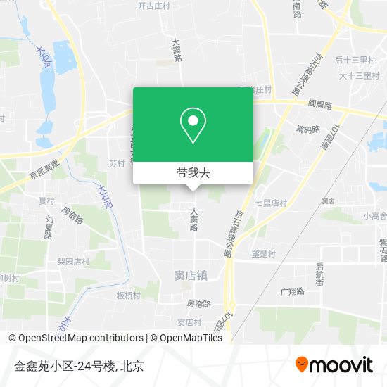 金鑫苑小区-24号楼地图