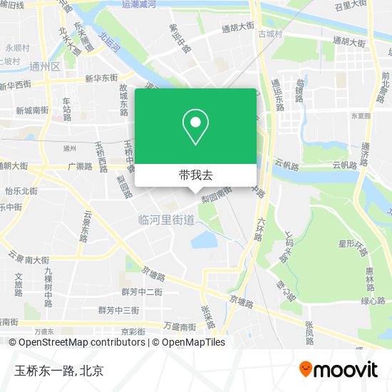 玉桥东一路地图