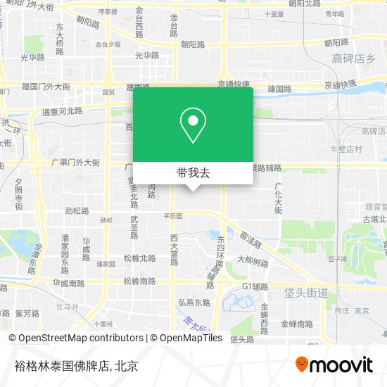 裕格林泰国佛牌店地图