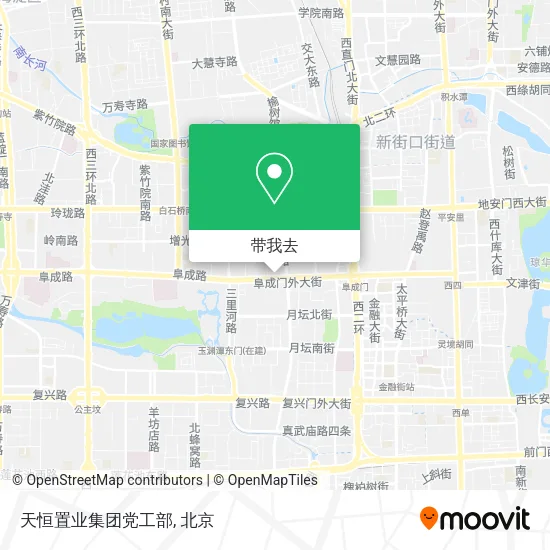 天恒置业集团党工部地图