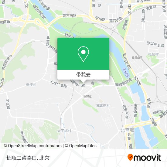 长顺二路路口地图