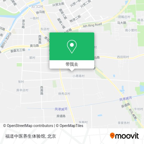 福道中医养生体验馆地图