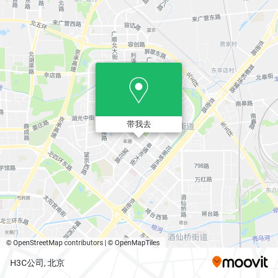 H3C公司地图