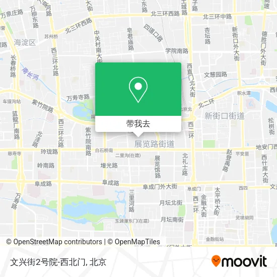 文兴街2号院-西北门地图