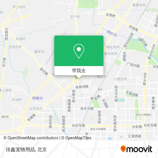 佳鑫宠物用品地图