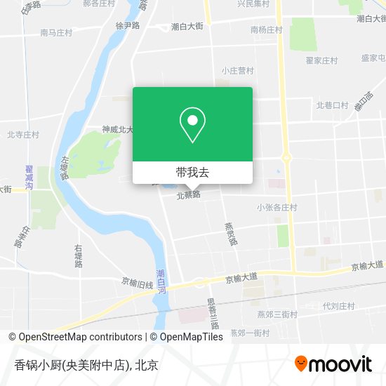 香锅小厨(央美附中店)地图
