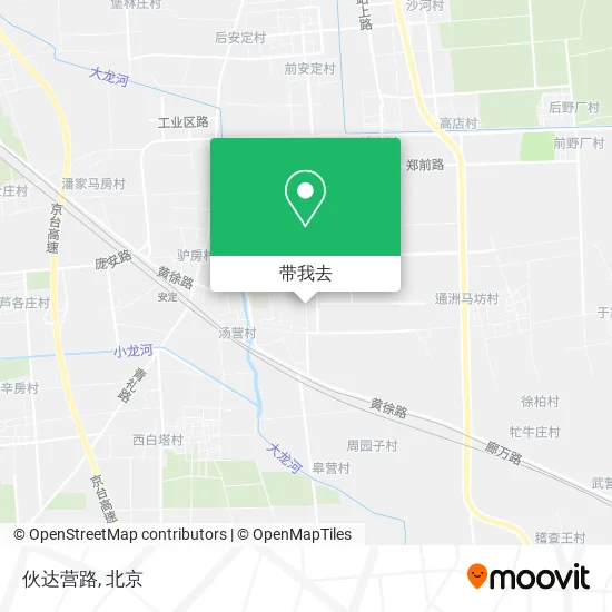 伙达营路地图