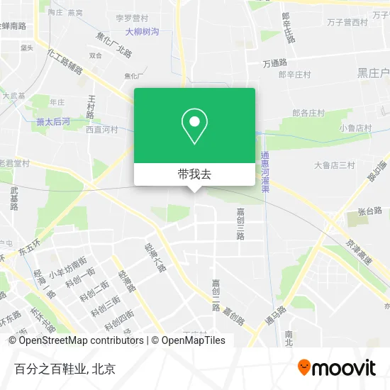 百分之百鞋业地图