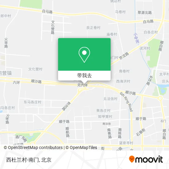 西杜兰村-南门地图