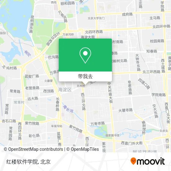 红楼软件学院地图