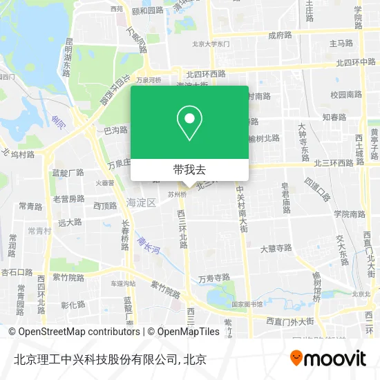 北京理工中兴科技股份有限公司地图