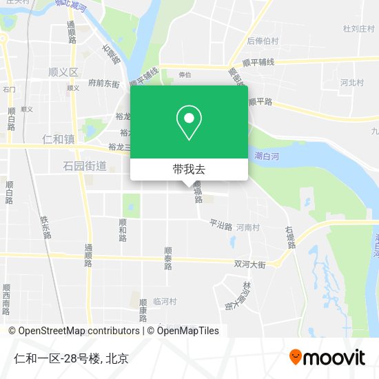 仁和一区-28号楼地图