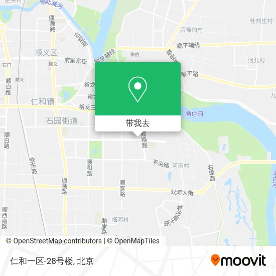 仁和一区-28号楼地图