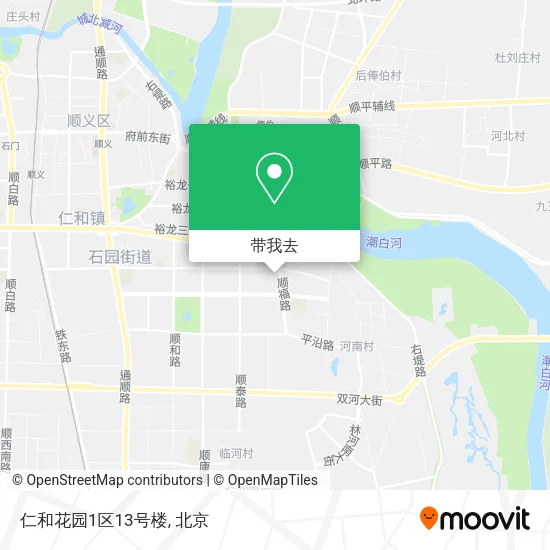 仁和花园1区13号楼地图