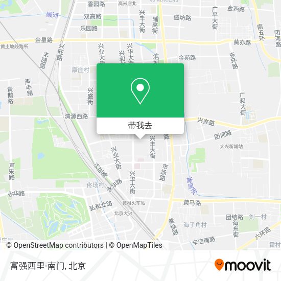 富强西里-南门地图